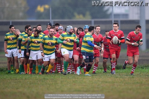 2018-11-11 Chicken Rugby Rozzano-Caimani Rugby Lainate 009